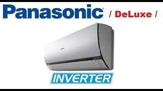 Видео Видеообзор Кондиционера Panasonic DeLuxe CS-E9RKDW Inverter (автор: Сплит-Юг Анапа)