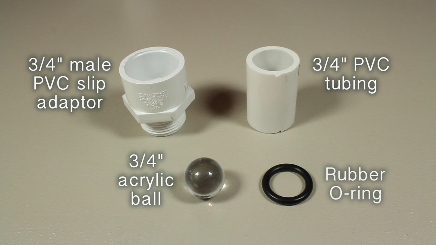 How to Make a Super Cheap One-Way Check Valve