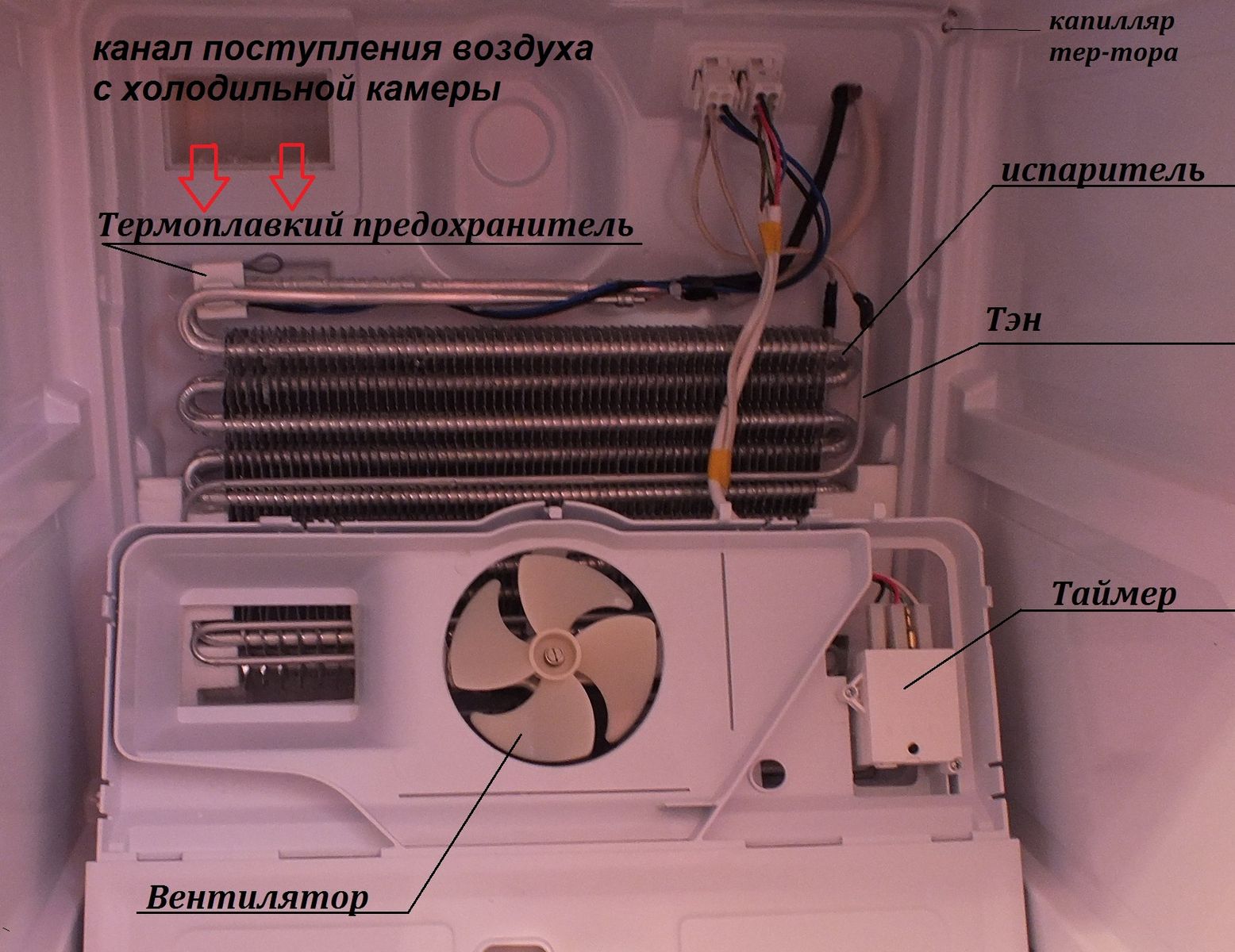 Daewoo холодильник не работает вентилятор