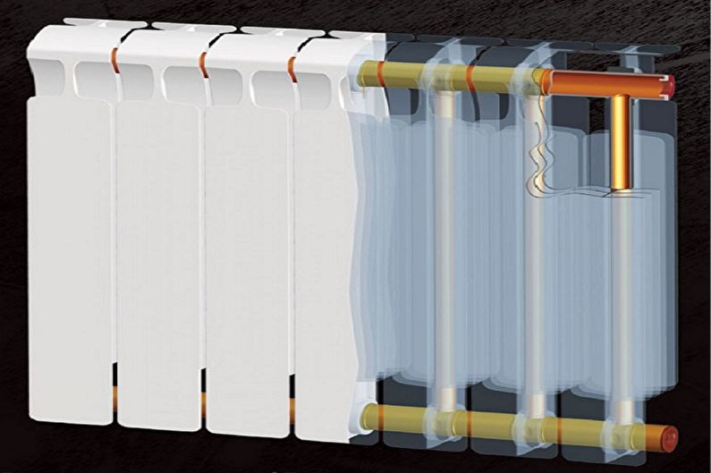 Виды биметаллических радиаторов отопления - Монолитные радиаторы