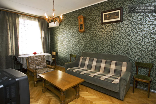 More of a Soviet style Moscow apartment: special but not so bad 