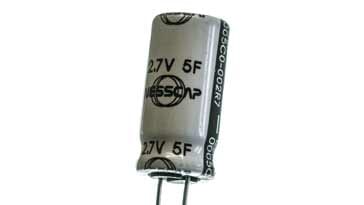 Super capacitor or supercap often used for battery hold up applications