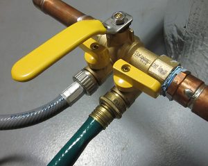 double port purging valve hydronics